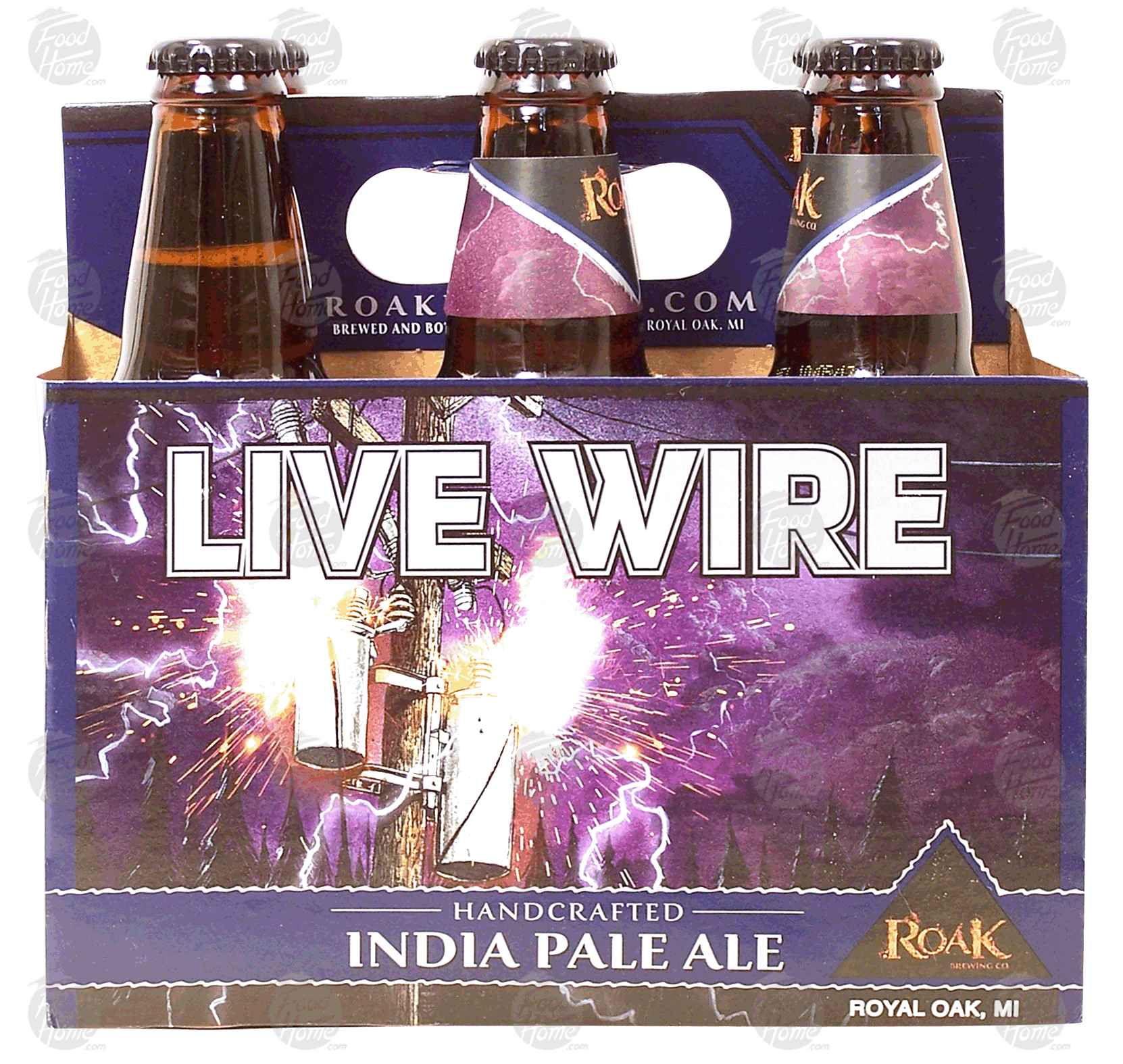 Roak Live Wire india pale ale, 12-fl. oz. Full-Size Picture